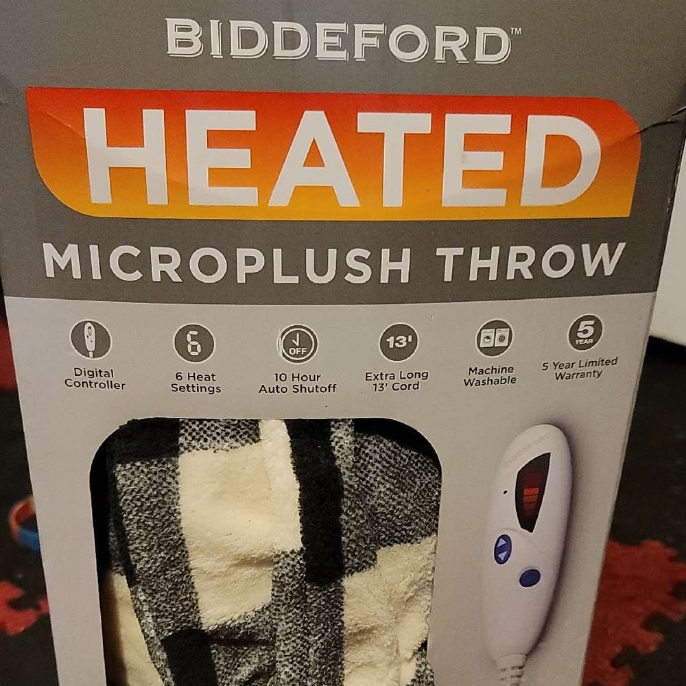 Biddeford Heated Blanlet Throw